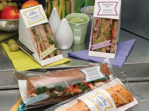 Sandwich packaging
